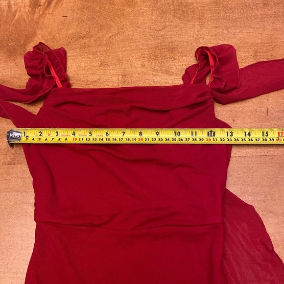 Petal & Pup Red Maxi Dress - Picture 7 of 9